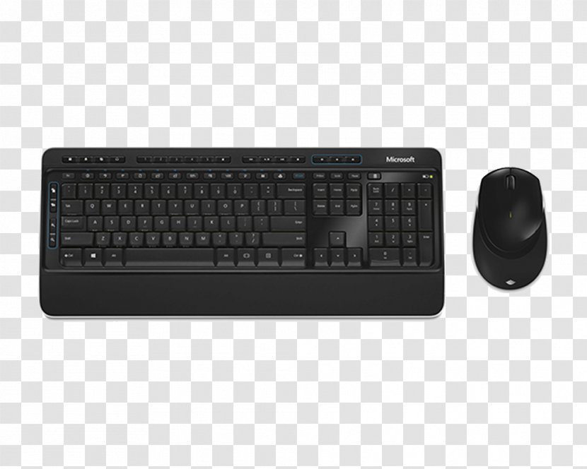 Computer Mouse Keyboard Wireless Microsoft - Input Device Transparent PNG