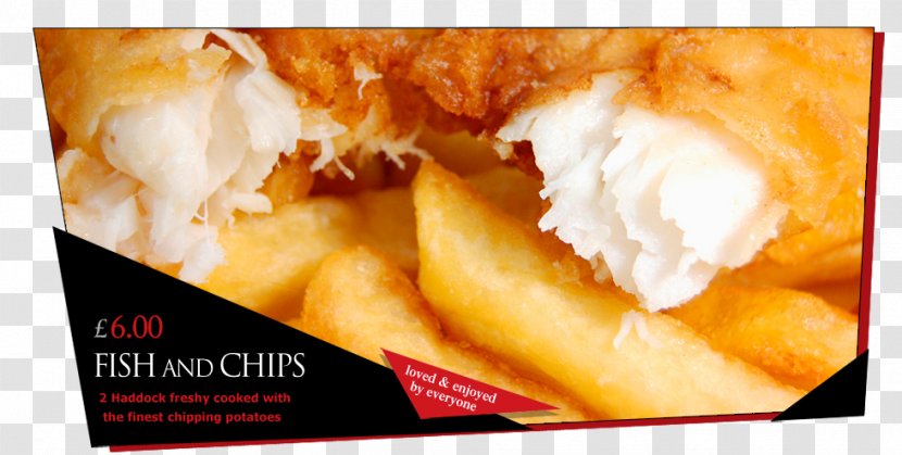 Fish And Chips Take-out Pizza Cafe Restaurant - Junk Food Transparent PNG