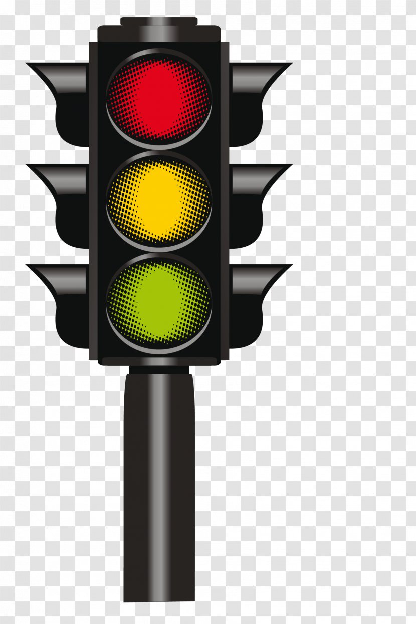 Traffic Light Sign Road - Stop Transparent PNG
