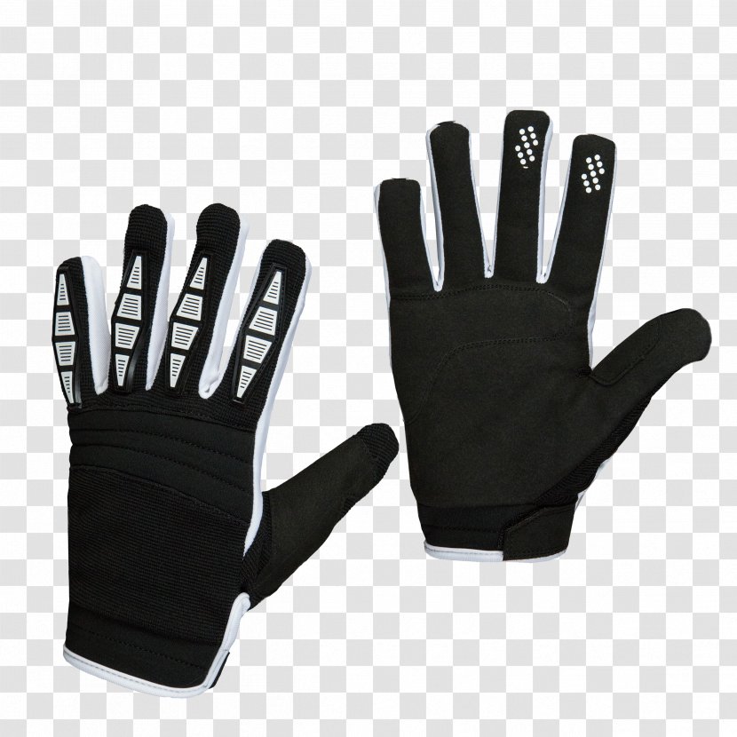 Finger Cycling Glove Palm Leather - Smaller Transparent PNG