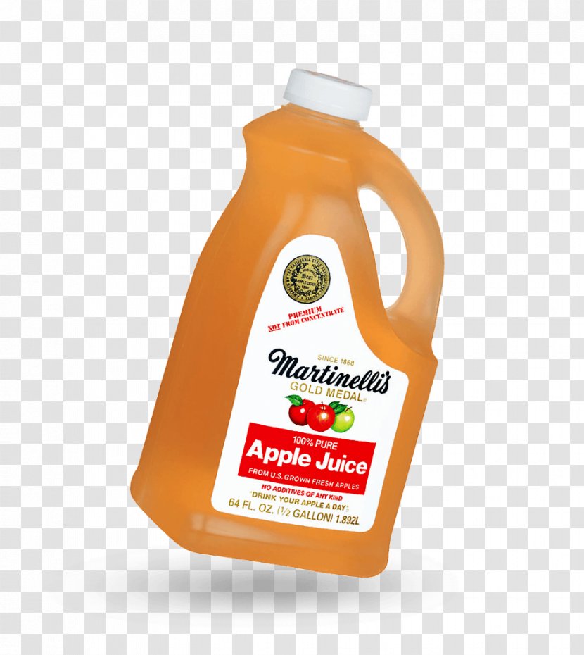Apple Juice Orange Drink Martinelli's Concentrate - Martinelli S Transparent PNG