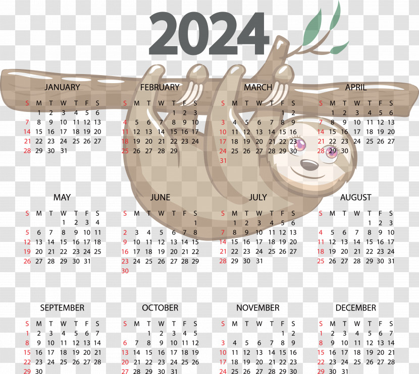 Calendar 2023 New Year Names Of The Days Of The Week Logo Transparent PNG
