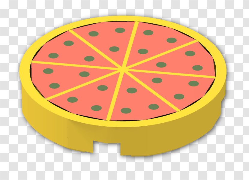 Pepperoni Pizza - Yellow - Painting Transparent PNG