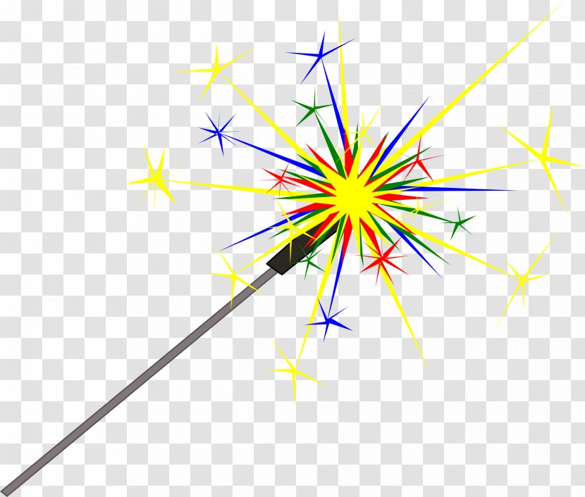 Sparkler Independence Day Clip Art - Triangle - Fireworks Transparent PNG