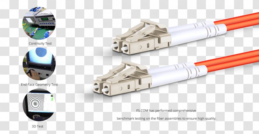 Network Cables Multi-mode Optical Fiber Cable Connector - Multimode Transparent PNG