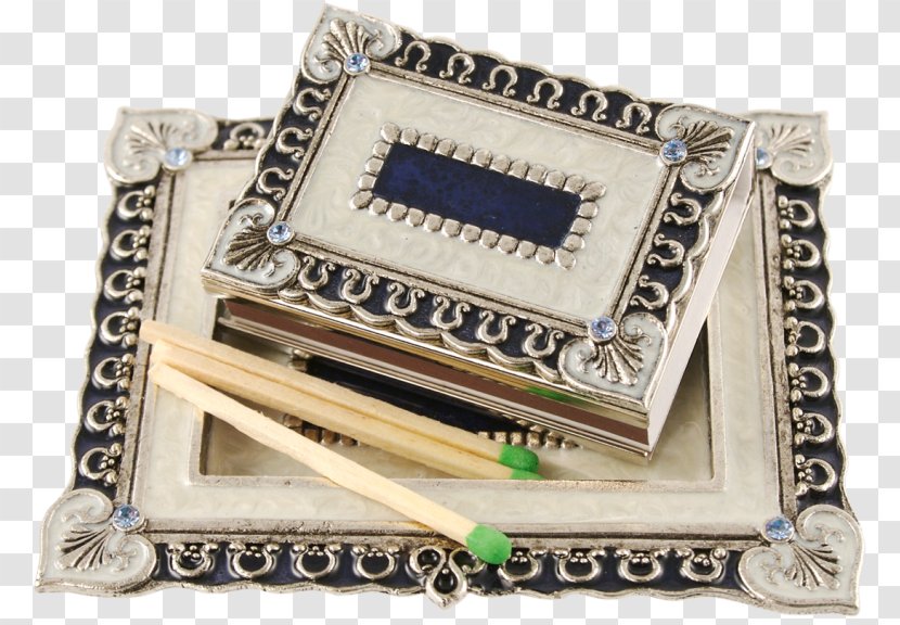 Jeweled Match Box Silver Material - Gold - Collection Of Materials Transparent PNG