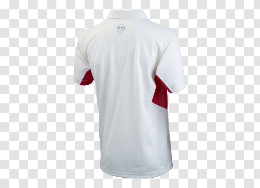Sports Fan Jersey T-shirt Collar Tennis Polo Sleeve - White - Playing Cricket Transparent PNG