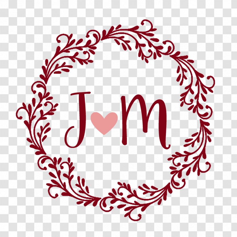 Marriage Monogram Convite Wedding - Smile - Noivos Transparent PNG
