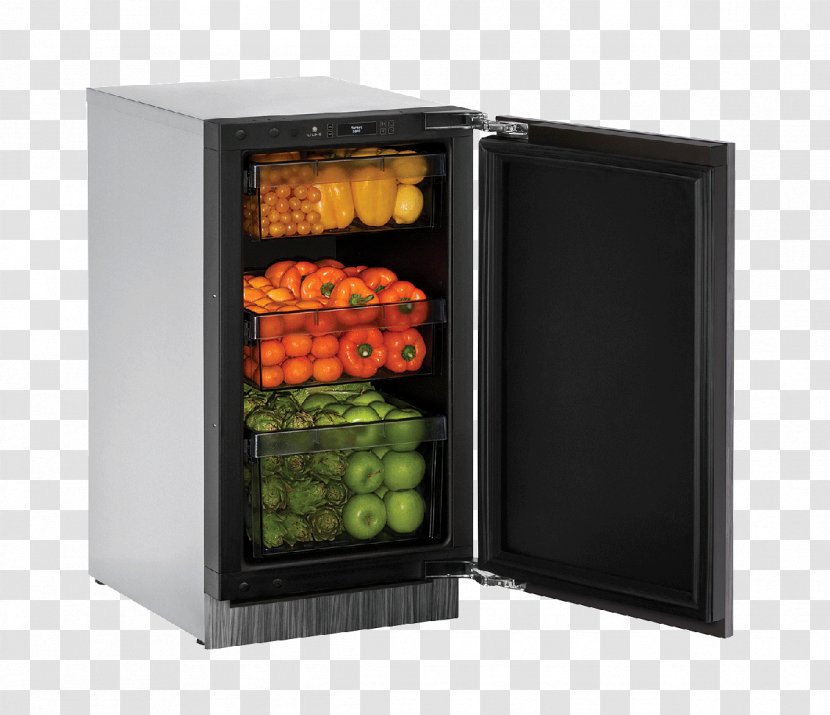 Refrigerator Stainless Steel U-Line Edelstaal - Danby Transparent PNG