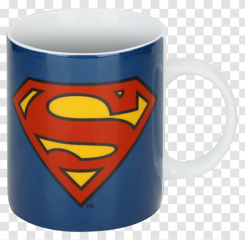 Superman Logo Clark Kent Batman Mug - Drinkware Transparent PNG