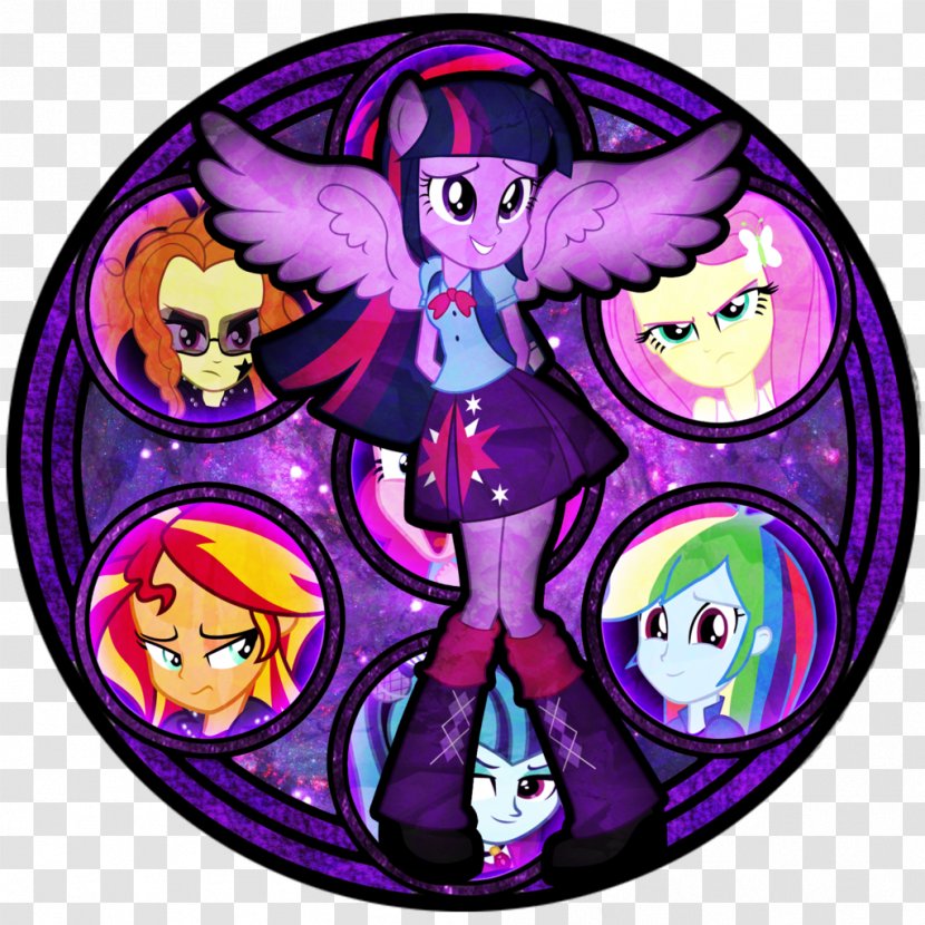 Twilight Sparkle Sunset Shimmer DeviantArt Purple - Violet Transparent PNG