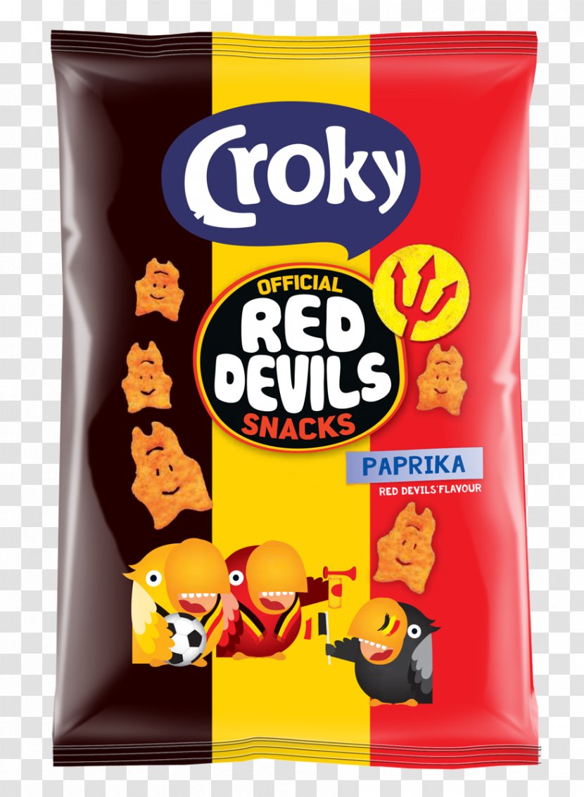 Potato Chip Belgium National Football Team 2018 World Cup Croky - Eating - Paprika Flavour Transparent PNG
