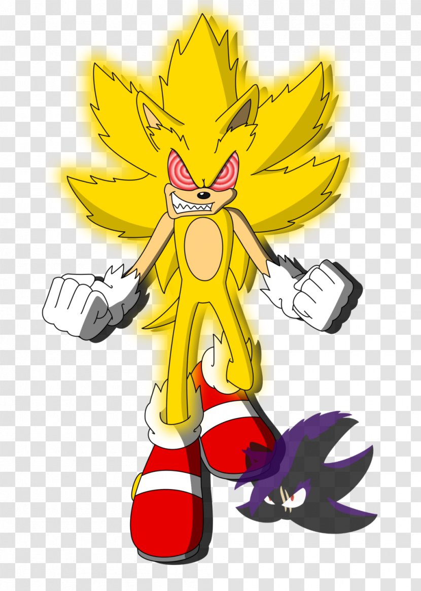 Sonic The Hedgehog 2 And Secret Rings Shadow Fleetway Publications - FOX DRAWING Transparent PNG