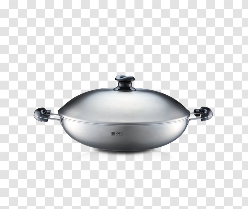 Wok Lid Cookware Frying Pan Kitchenware - Olla Transparent PNG