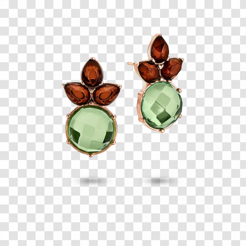 Earring House Of Amber Gemstone Green Transparent PNG