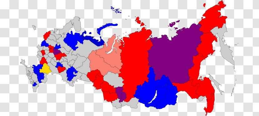 Russian Presidential Election, 2018 Map 2000 - Election - Russia Transparent PNG