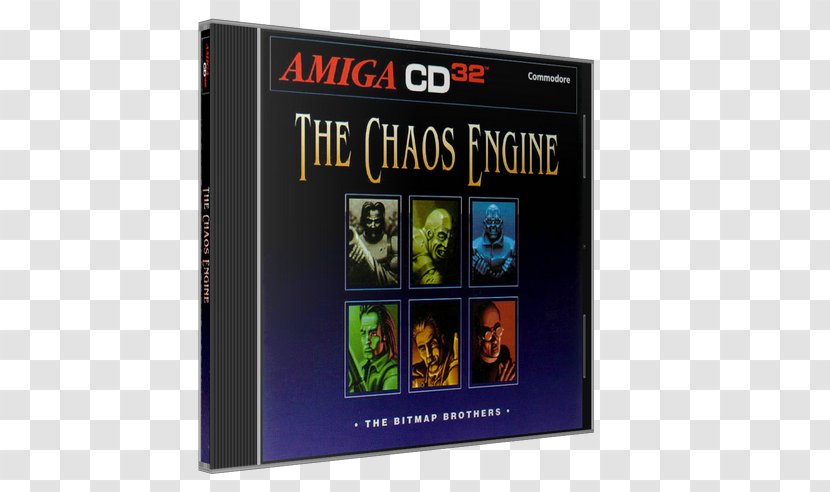 The Chaos Engine Video Games DOS Floppy Disk - Amiga - Victorian England Society Transparent PNG