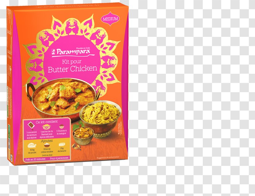 Butter Chicken Vegetarian Cuisine Tikka Masala Indian Korma Transparent PNG