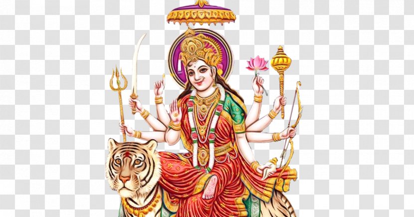 Durga Puja Navaratri Clip Art - Kali Transparent PNG