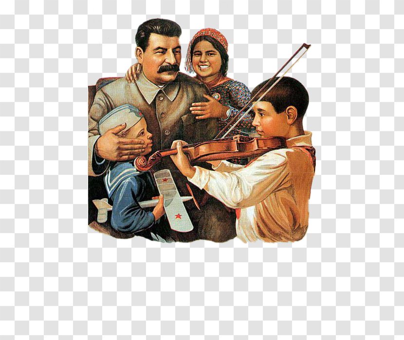 Joseph Stalin Soviet Union Propaganda Sergo Ordzhonikidze Poster - And Children Transparent PNG