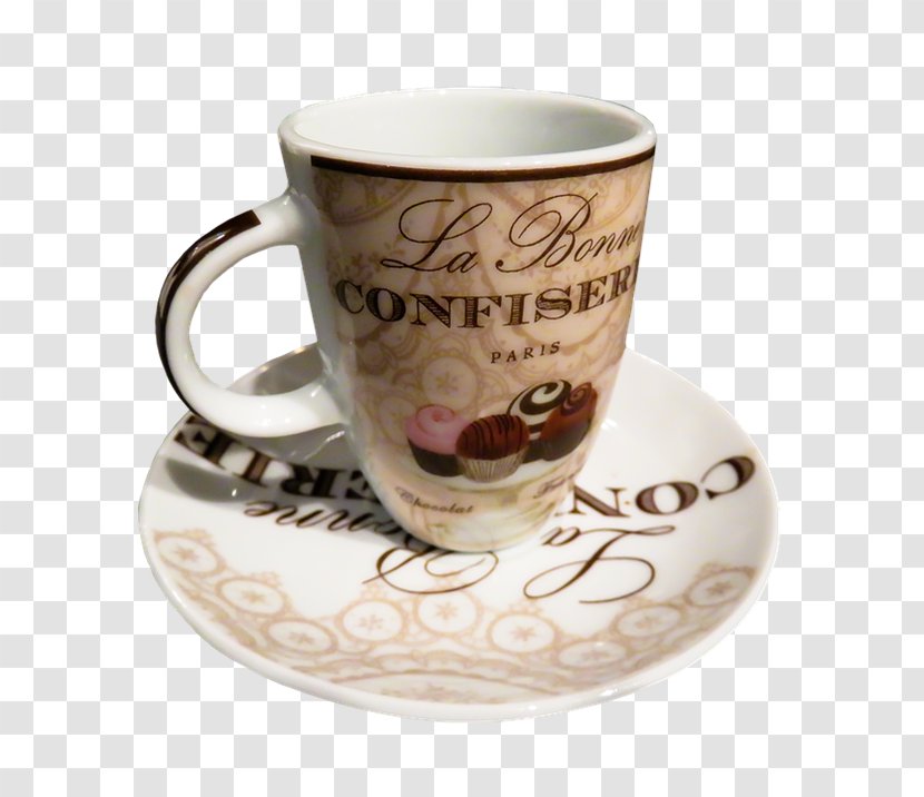 Espresso Coffee Cup Cappuccino Cafe - Mug Transparent PNG