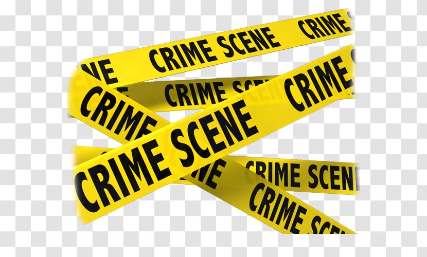 Crime Scene Barricade Tape Detective Clip Art - Yellow - Police Transparent PNG