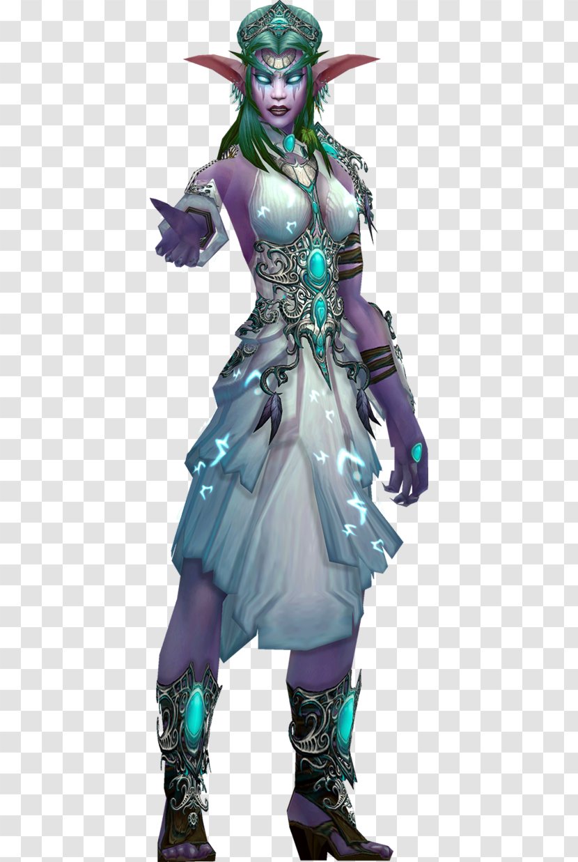Warcraft III: The Frozen Throne Heroes Of Storm Tyrande Whisperwind World Warcraft: Cataclysm Blizzard Entertainment - War Ancients Trilogy Transparent PNG