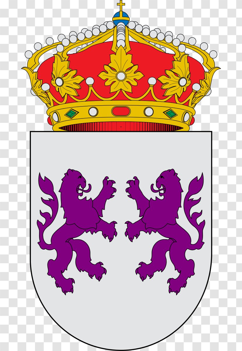 Burguillos Del Cerro Escutcheon Heraldry Vizcondado De Coat Of Arms - Purple - Marcador La Milla Mitad Transparent PNG