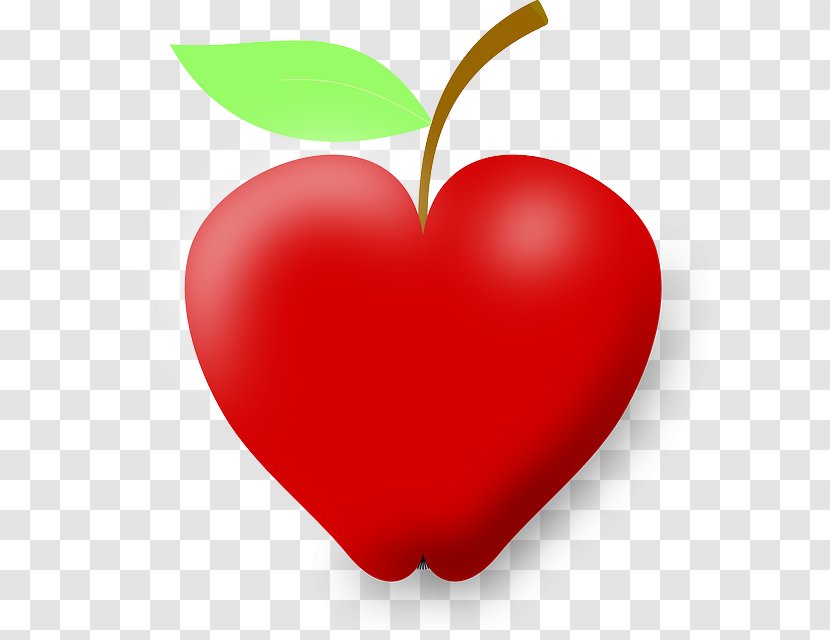 Apple Heart Health Clip Art - Cider Vinegar - Beefsteak Transparent PNG