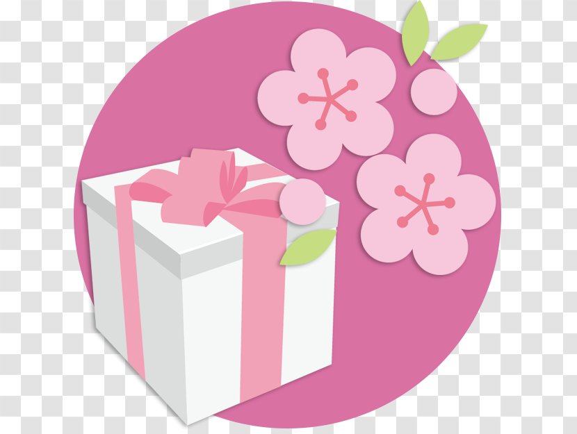 Floral Design Pink M Petal Gift Transparent PNG