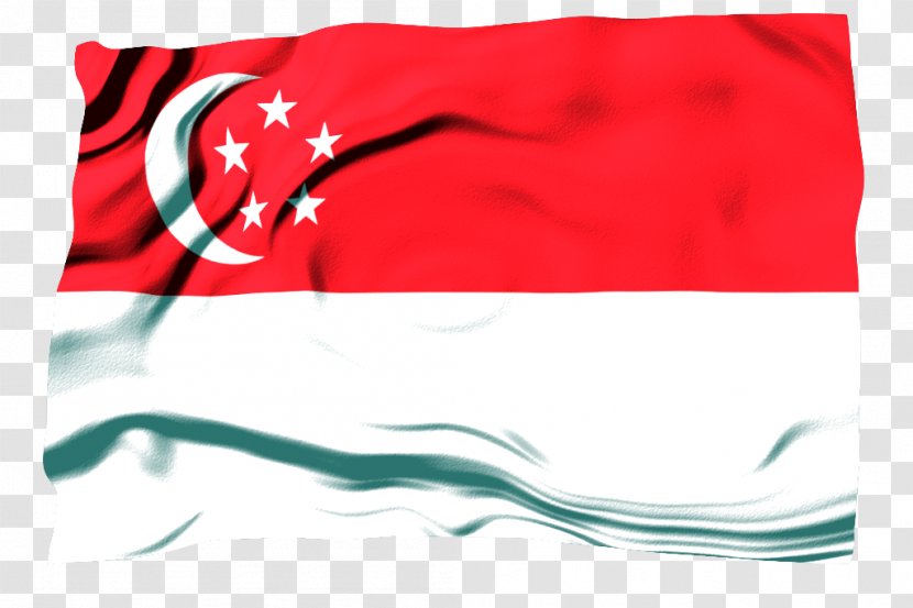 Flag Line Font - Red Transparent PNG