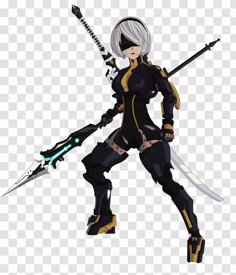 Nier: Automata Armour Video Game Weapon - Frame Transparent PNG