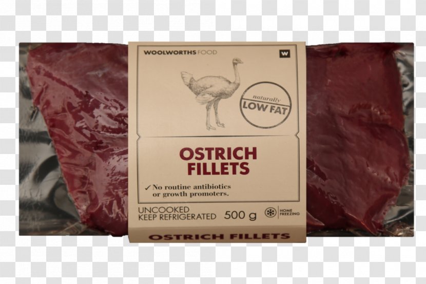 Ostrich Meat Fillet Beef Tenderloin Common - Food - Steak Transparent PNG