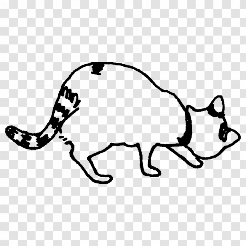 Whiskers Cat Dog Snout Paw Transparent PNG