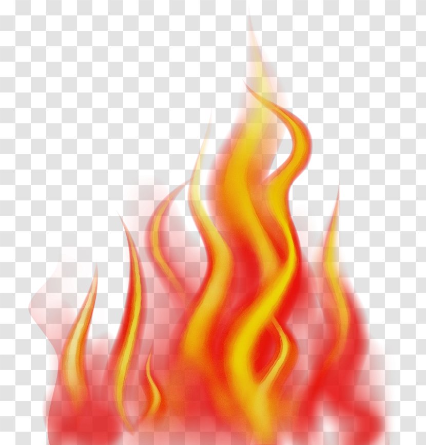 Flame Fire Geological Phenomenon Heat - Wet Ink Transparent PNG
