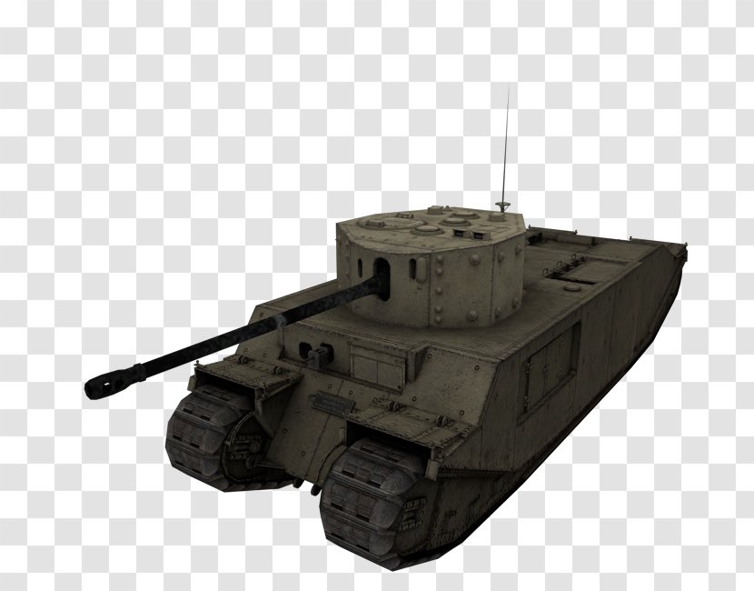 Churchill Tank Self-propelled Artillery Gun Turret Scale Models - Firearm Transparent PNG