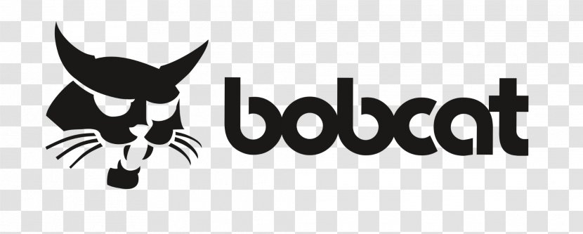 Bobcat Company Skid-steer Loader Sticker Excavator Heavy Machinery - Monochrome Photography Transparent PNG