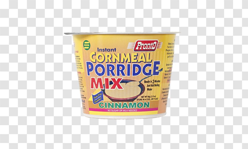 Vegetarian Cuisine Porridge Polenta Cornmeal Oatmeal - Banana Transparent PNG