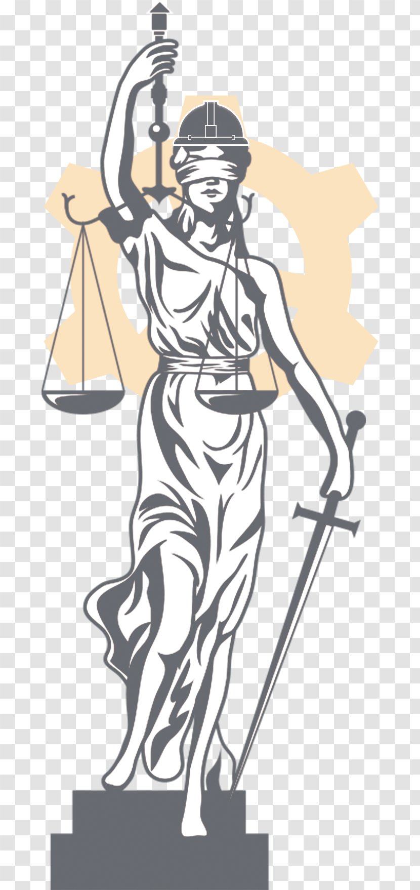 Lady Justice Lawyer Image Clip Art - Drawing - First Sunday Of Lent Transparent PNG
