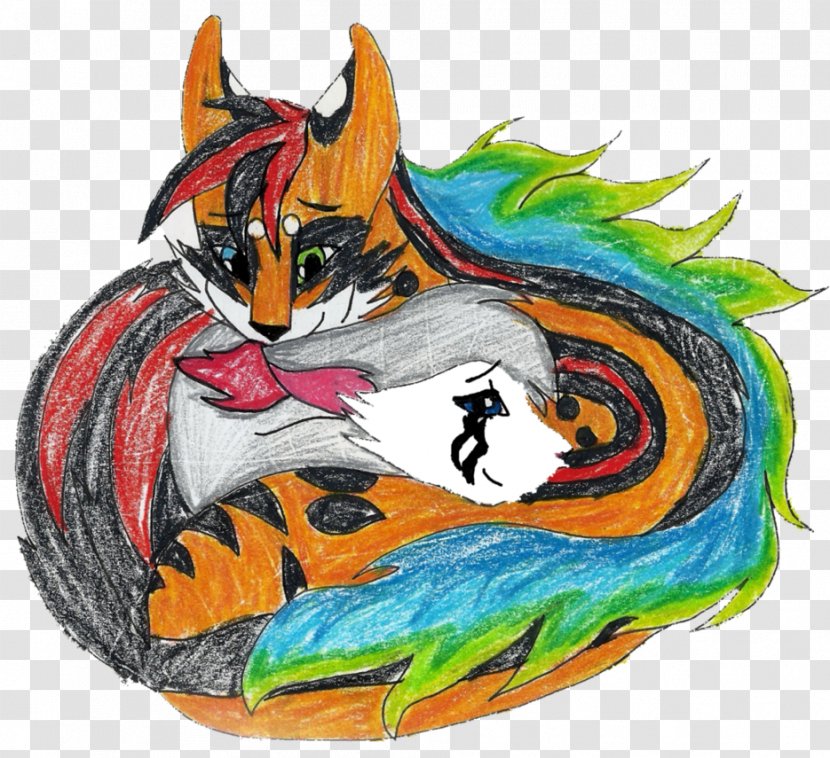 Whiskers Cat Tiger Dog Illustration - Carnivoran Transparent PNG