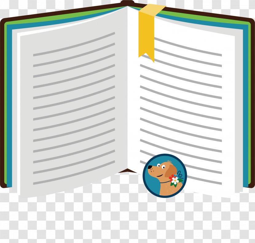 The Balloon Paper - Puppy Book Transparent PNG