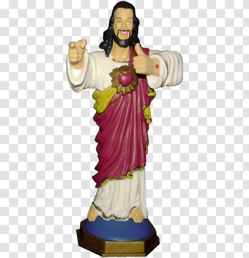 Kevin Smith Sculpture Buddy Christ Statue Figurine - The Redeemer - Character Transparent PNG