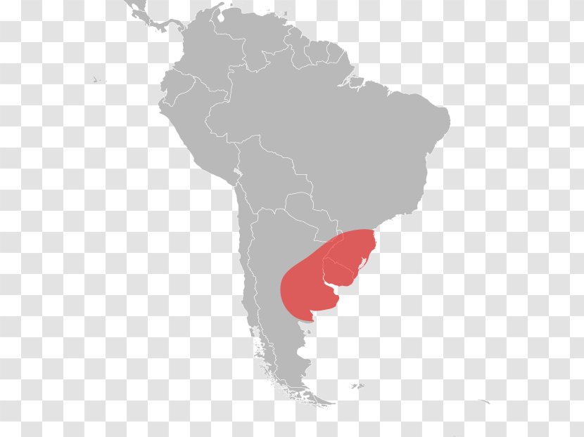 Latin America South World Map Transparent PNG