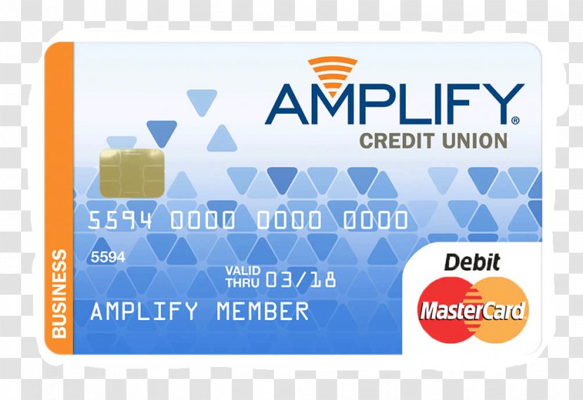 Debit Card Credit Amplify Union Logo - Car Transparent PNG