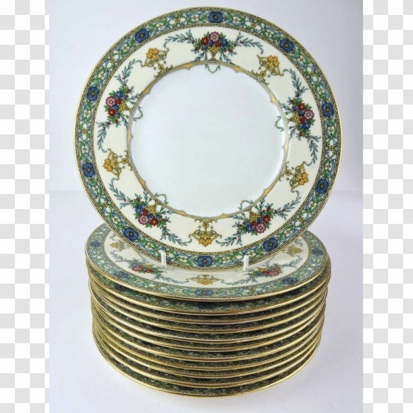 Plate Tableware Saucer Platter Belleek Pottery - Chinese Pattern Transparent PNG