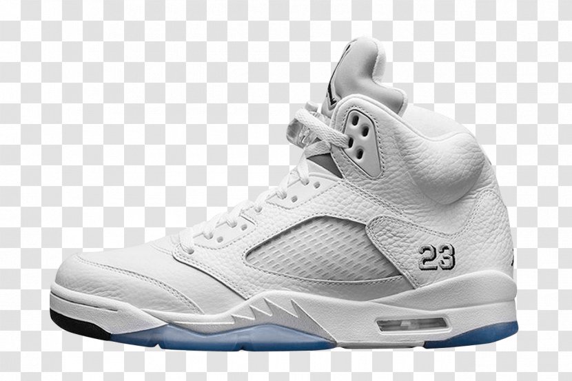 Air Jordan Sneakers Shoe Nike White - Basketball Transparent PNG