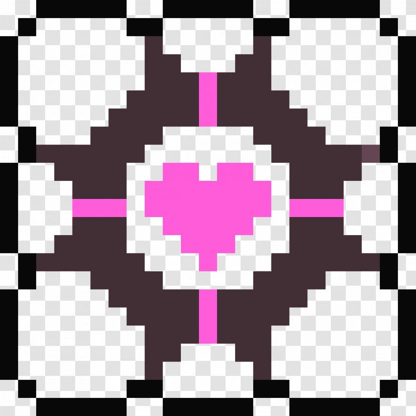 Pixel Art Bead Cross-stitch - Heart - Portal Transparent PNG
