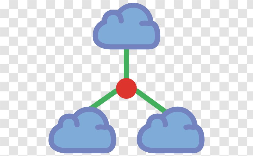 Multicloud Clip Art - Area - Cloud Computing Transparent PNG