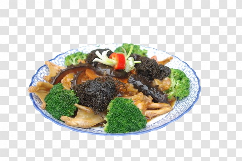 Duck Vegetarian Cuisine Gastronomy - Asian Food - Broccoli Feet Transparent PNG