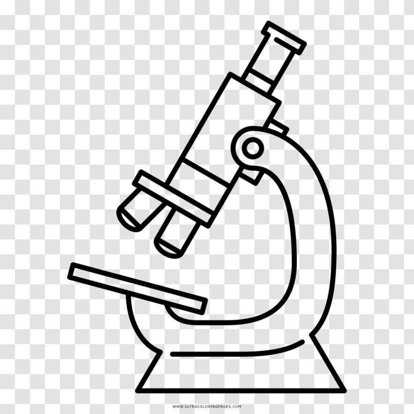 Drawing Optical Microscope Coloring Book - Cartoon Transparent PNG